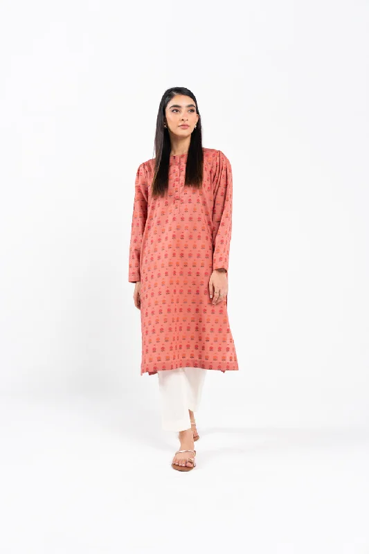 Women's Online Clothing Boutique Dyed Jacquard Kurti