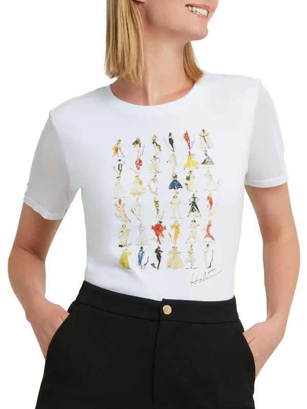 Trendy Boutique Online Womens Cotton Printed Graphic T-Shirt