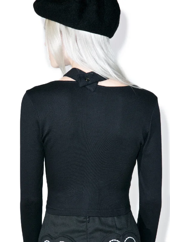 Modern Women's Apparel Teacher's Pet Crop Top