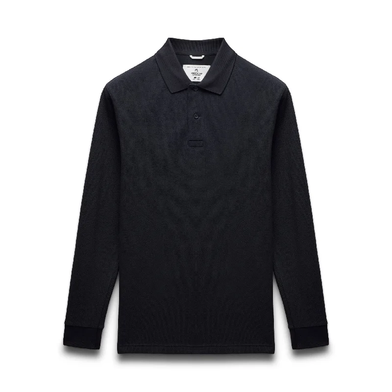 Stylish Women's Garments For Holidays Athletic Pique Academy Long Sleeve Polo