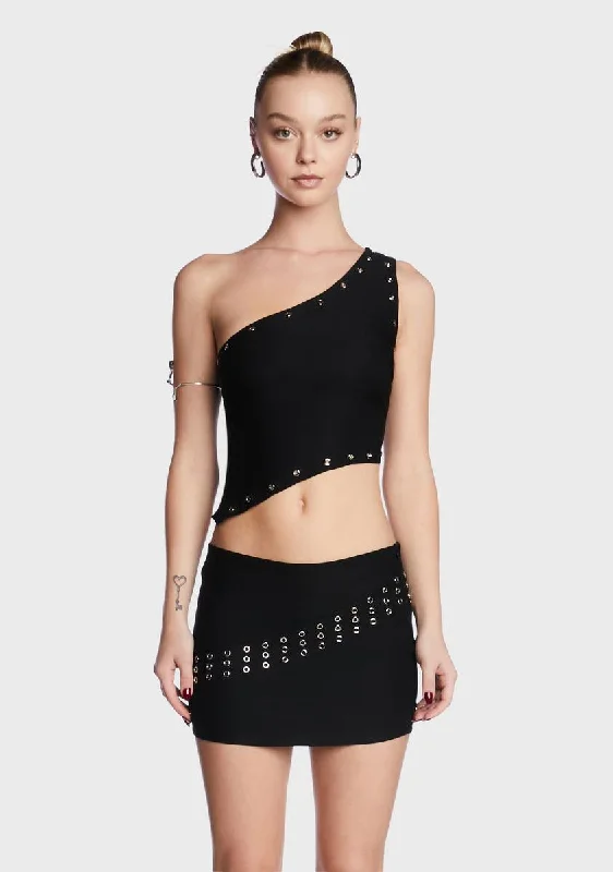 Versatile Women's Clothing for All Occasions Soyuna Asymmetric Crop Top