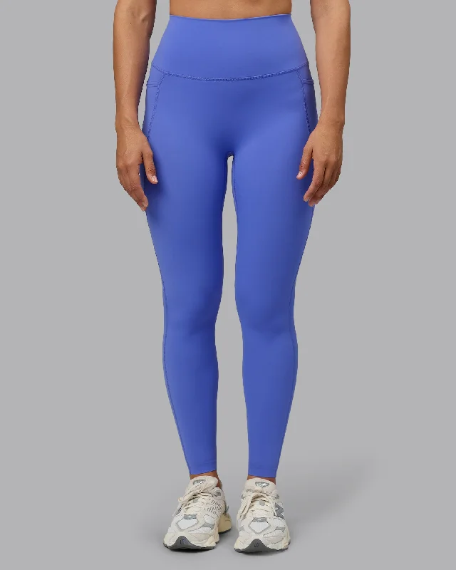 Women's Trendy Apparel Elixir Full Length Leggings With Pockets - Baja Blue