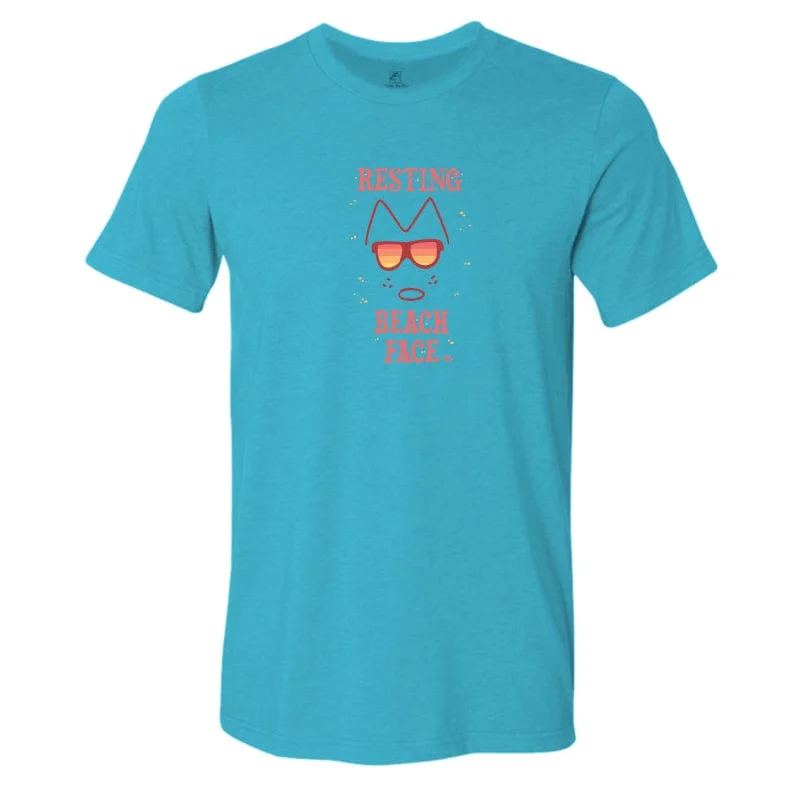Clothing Sale Resting Beach Face - Lightweight Tee