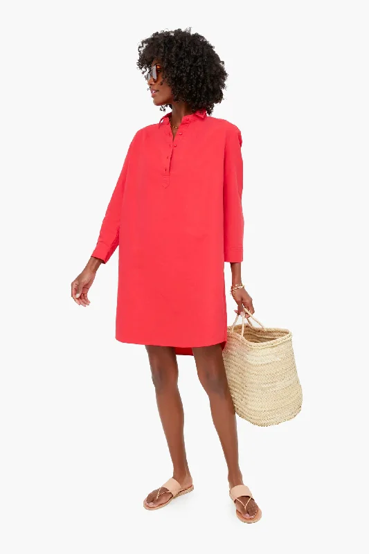 Fall Sale, Prices Drop Poppy Red Polly Dress