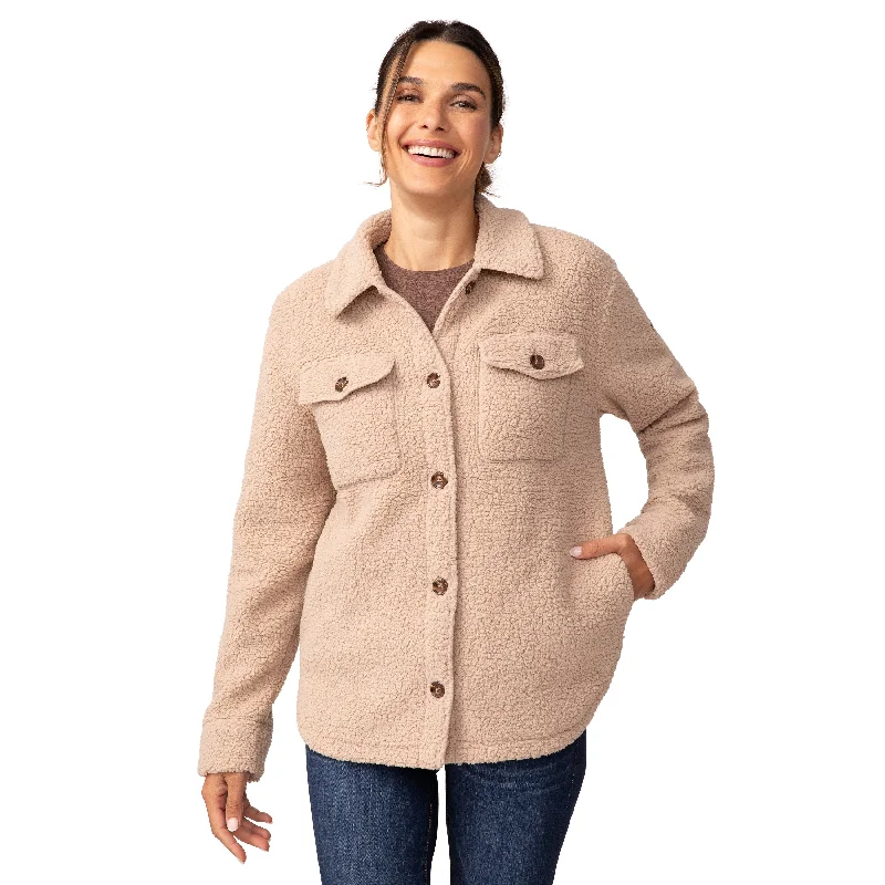 Flash Sale Clothing Free Country Women's High Pile Shacket