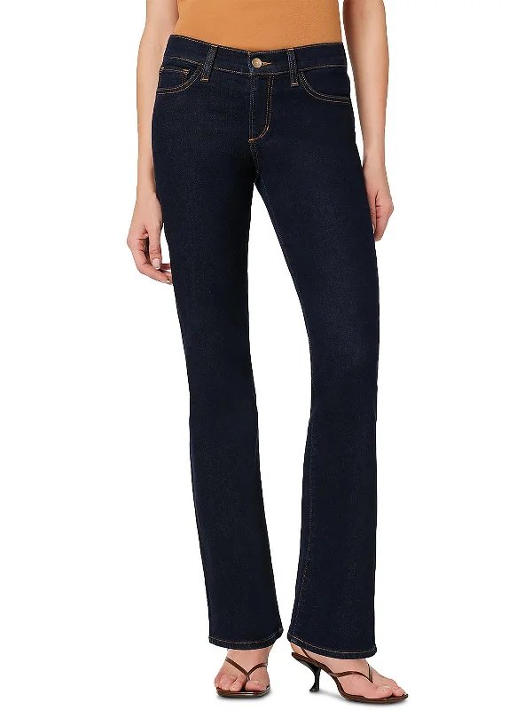 Women's Evening Wear Outfit Vixen Womens Dark Wash Low Rise Bootcut Jeans